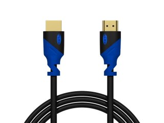 92-639# Przyłącze hdmi-hdmi blue proste 5m 4k