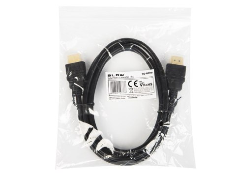 92-667# Przyłącze hdmi-hdmi 4k 1.5m 92-667# Przyłącze hdmi-hdmi 4k 1.5m
